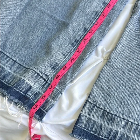 Rewash Light Blue Cropped Wide Leg Jeans - Picture 8 of 8